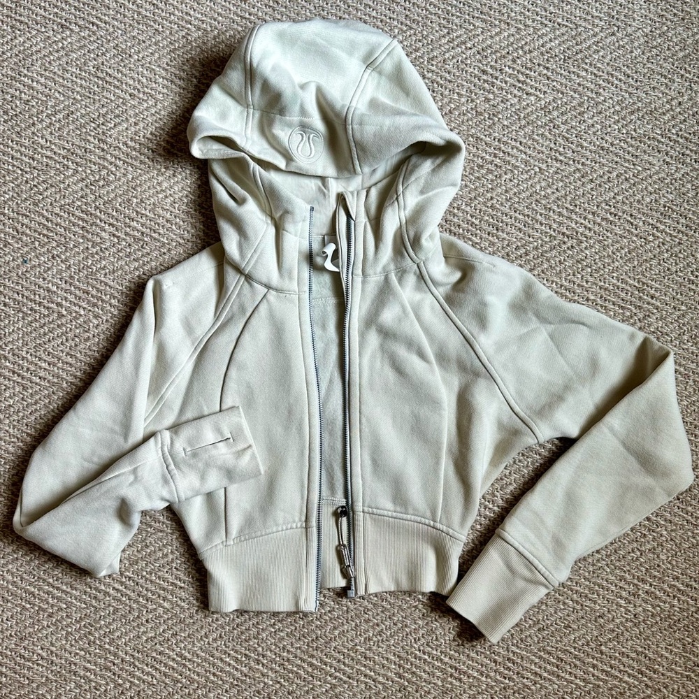 Size 0 Lululemon Scuba zip hoodie
